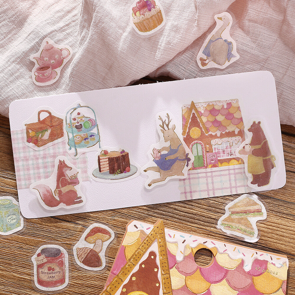 BGM Flake Stickers - Confectionery Café