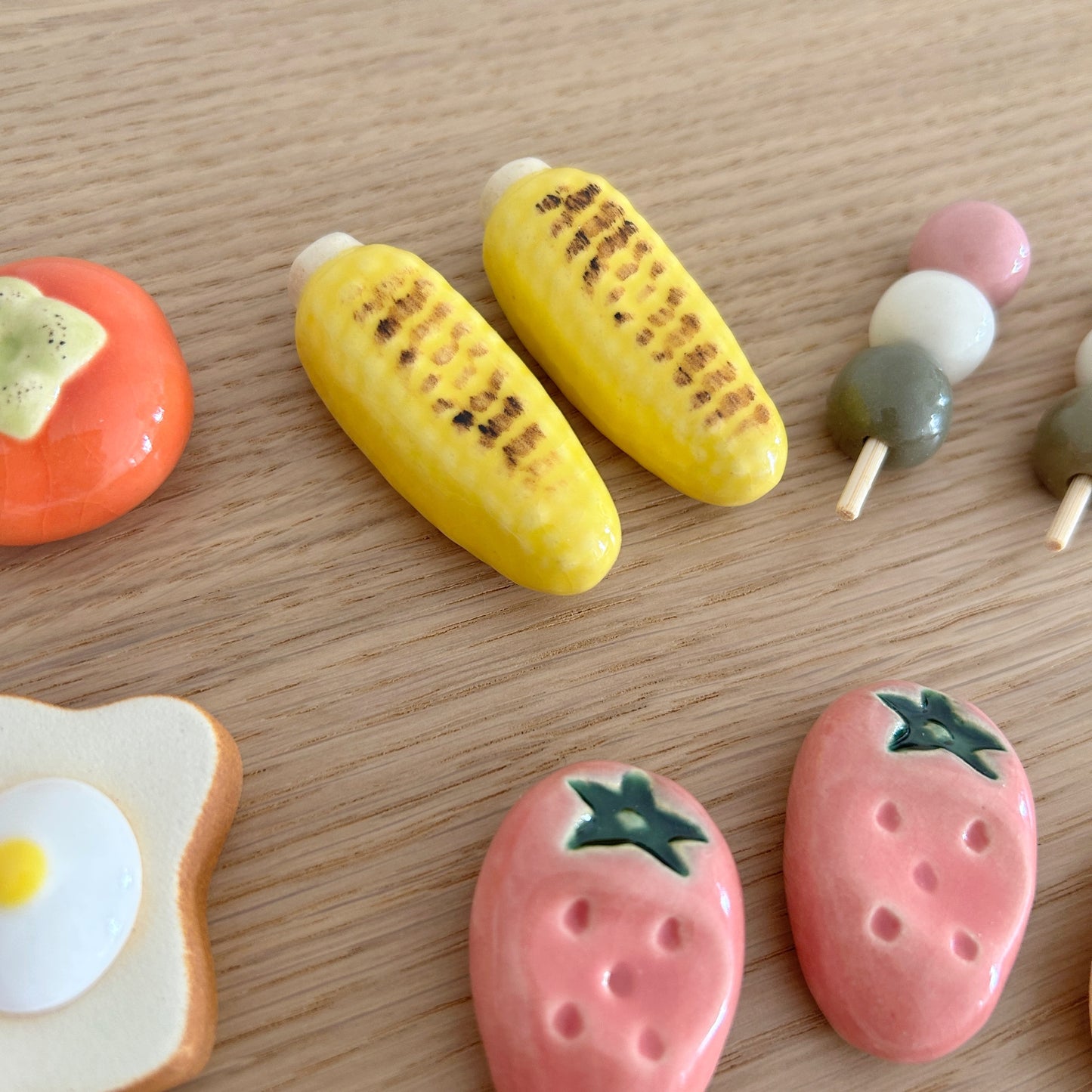 Roasted Sweet Corn Chopstick Rest