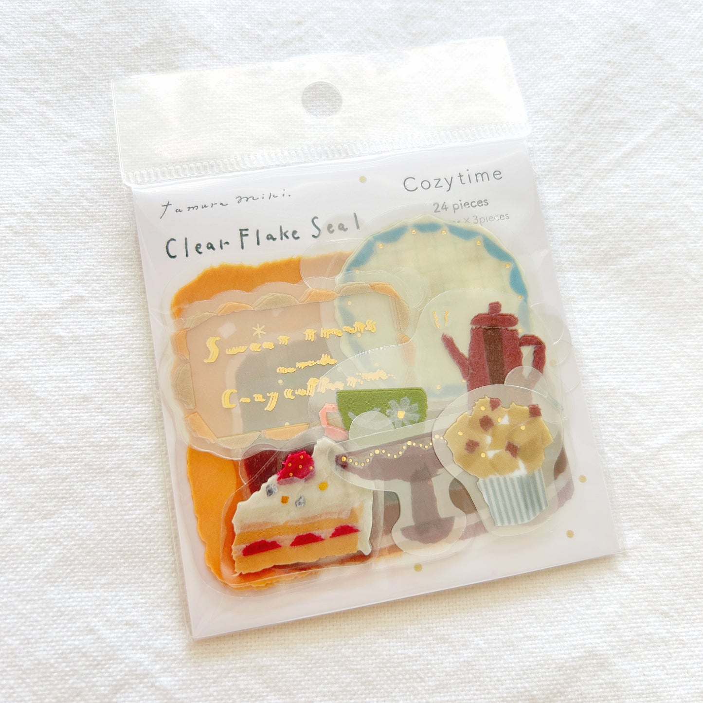 Tamura Miki Flake Stickers - Cozy Time