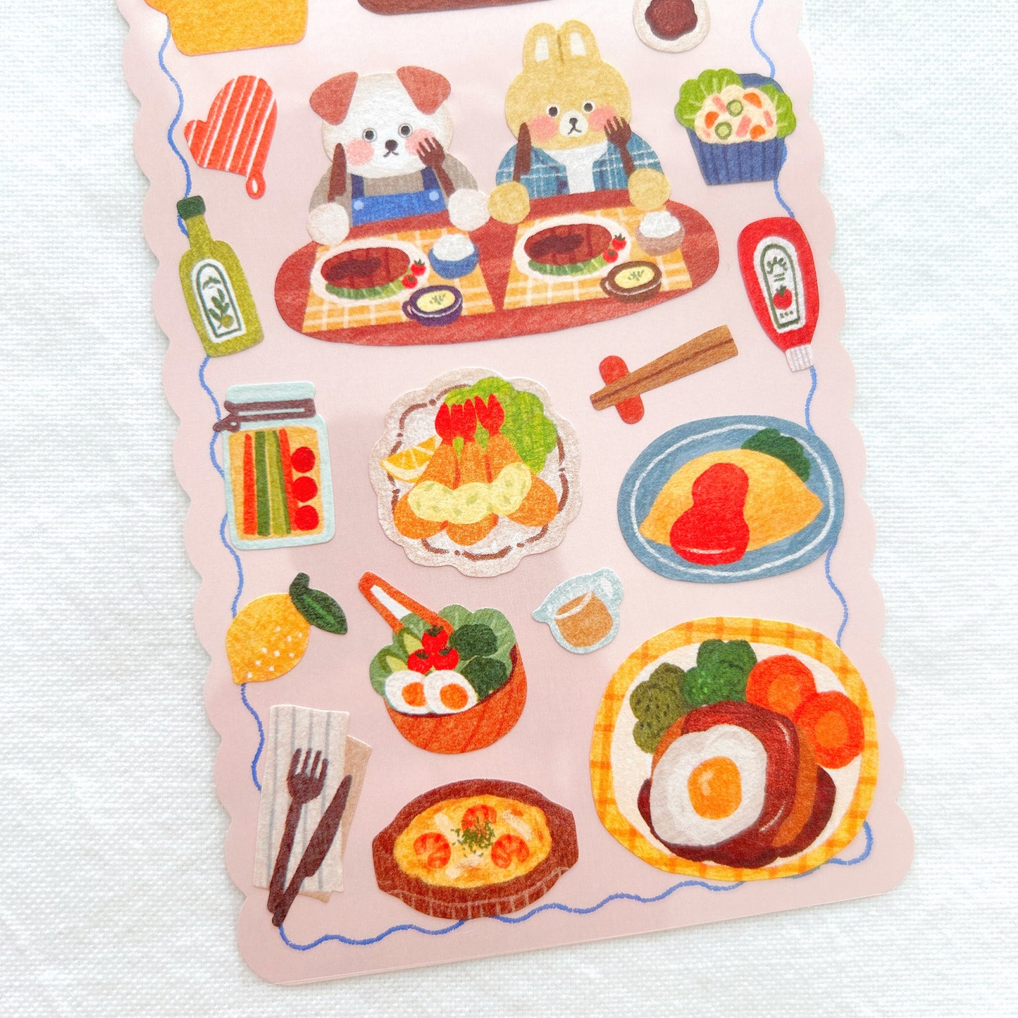 Mind Wave Tummy Happiness Stickers - Dinner