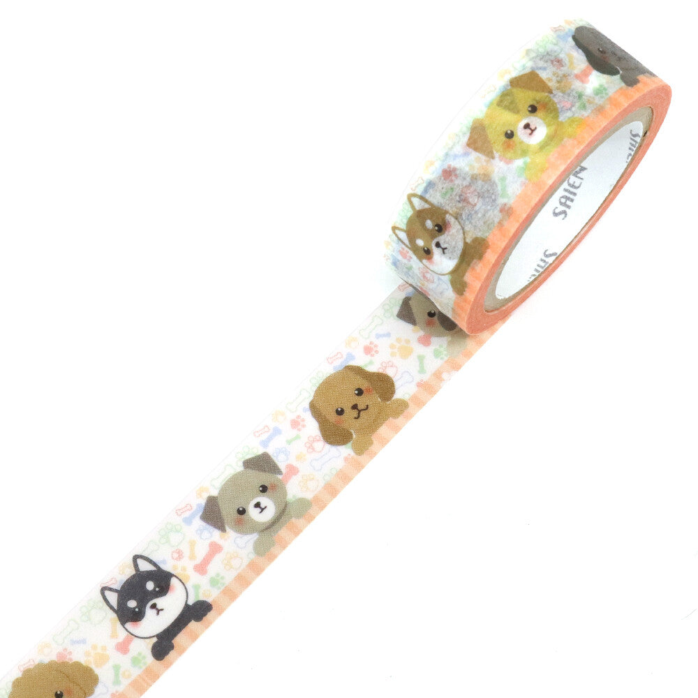 Saien Washi Tape - Dog