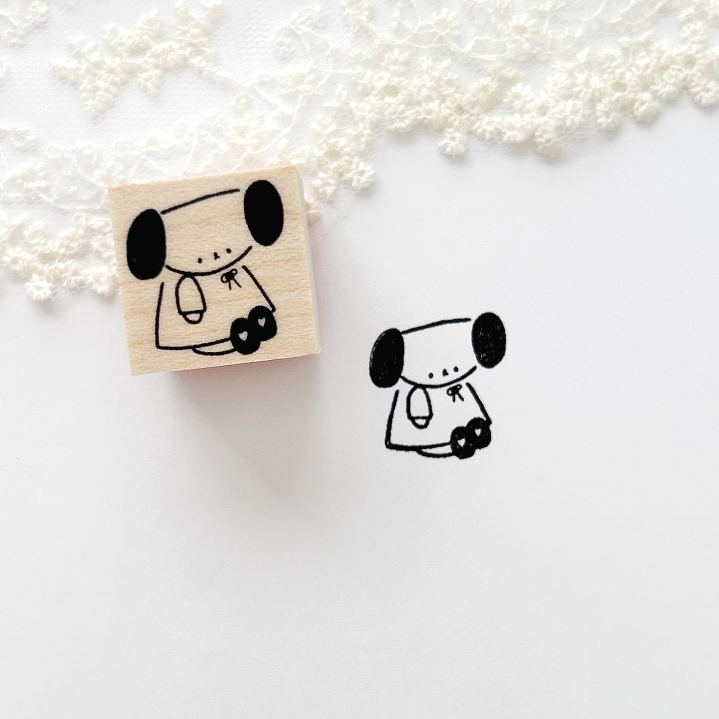 Ikhanko Rubber Stamp - Darling Dog