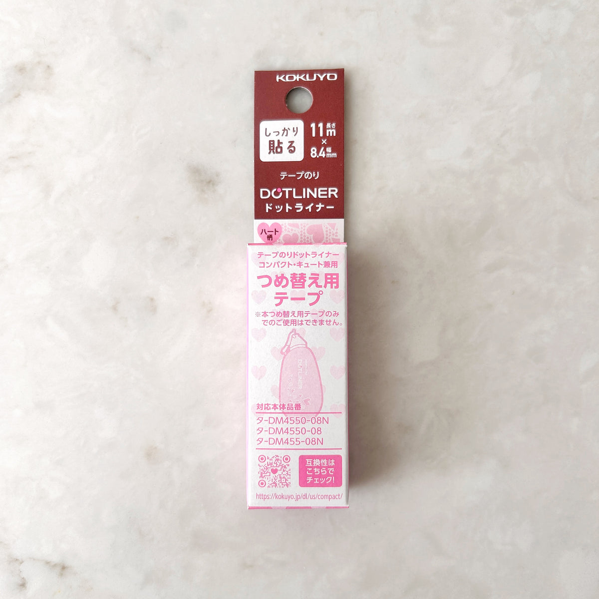 KOKUYO Tape Heart Dotliner Compact Refill - D4550-08