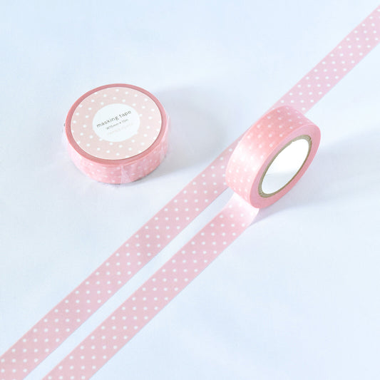 Papier Platz Dot Washi Tape - Pink