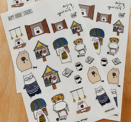 Catdoo Stickers - Enjoy Yourself
