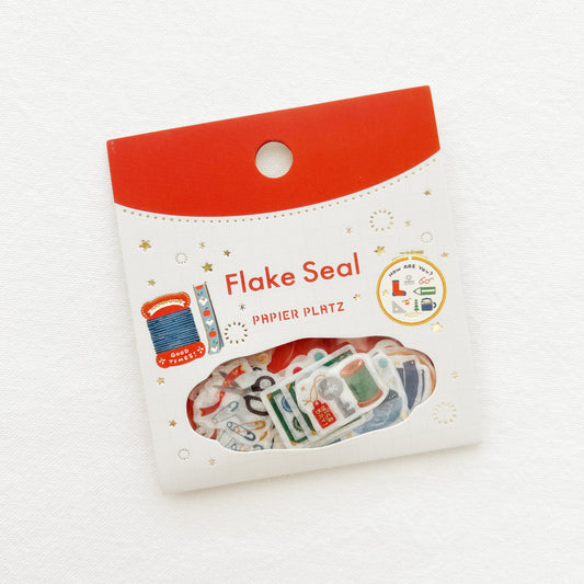 Eric Small Things Flake Stickers, cute mini sticker set featuring various designs, perfect for planners, journals, scrapbooking, and DIY crafts.