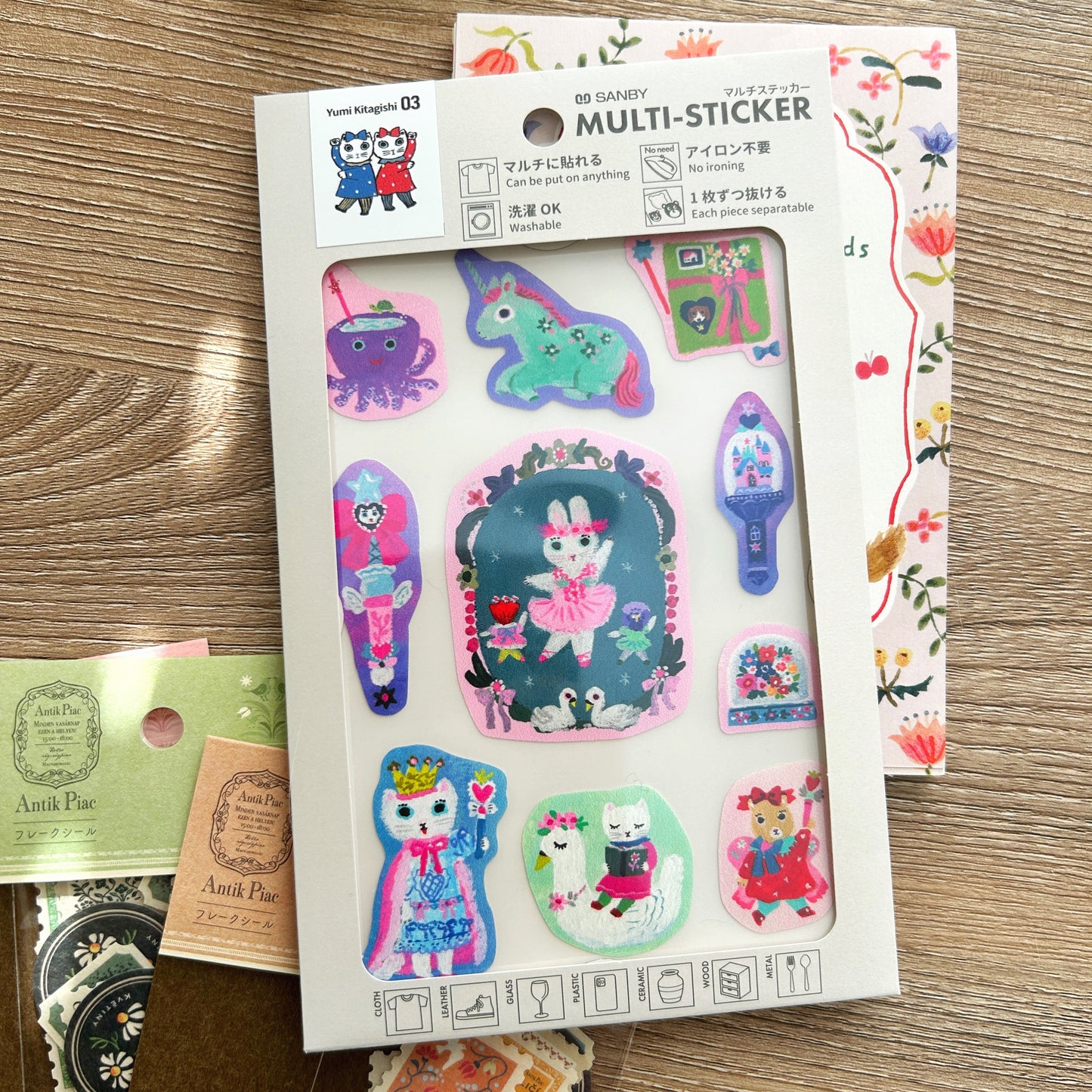 Yumi Kitagishi Multi Sticker - Fantasy Time