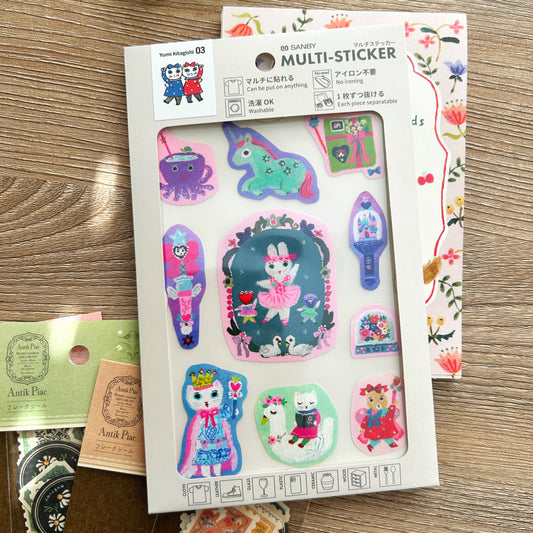 Yumi Kitagishi Multi Sticker - Fantasy Time
