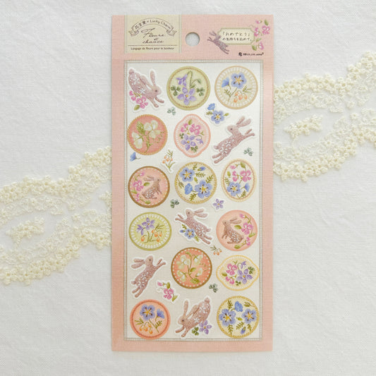 Nuku Stickers - Fleur et Chance Fete