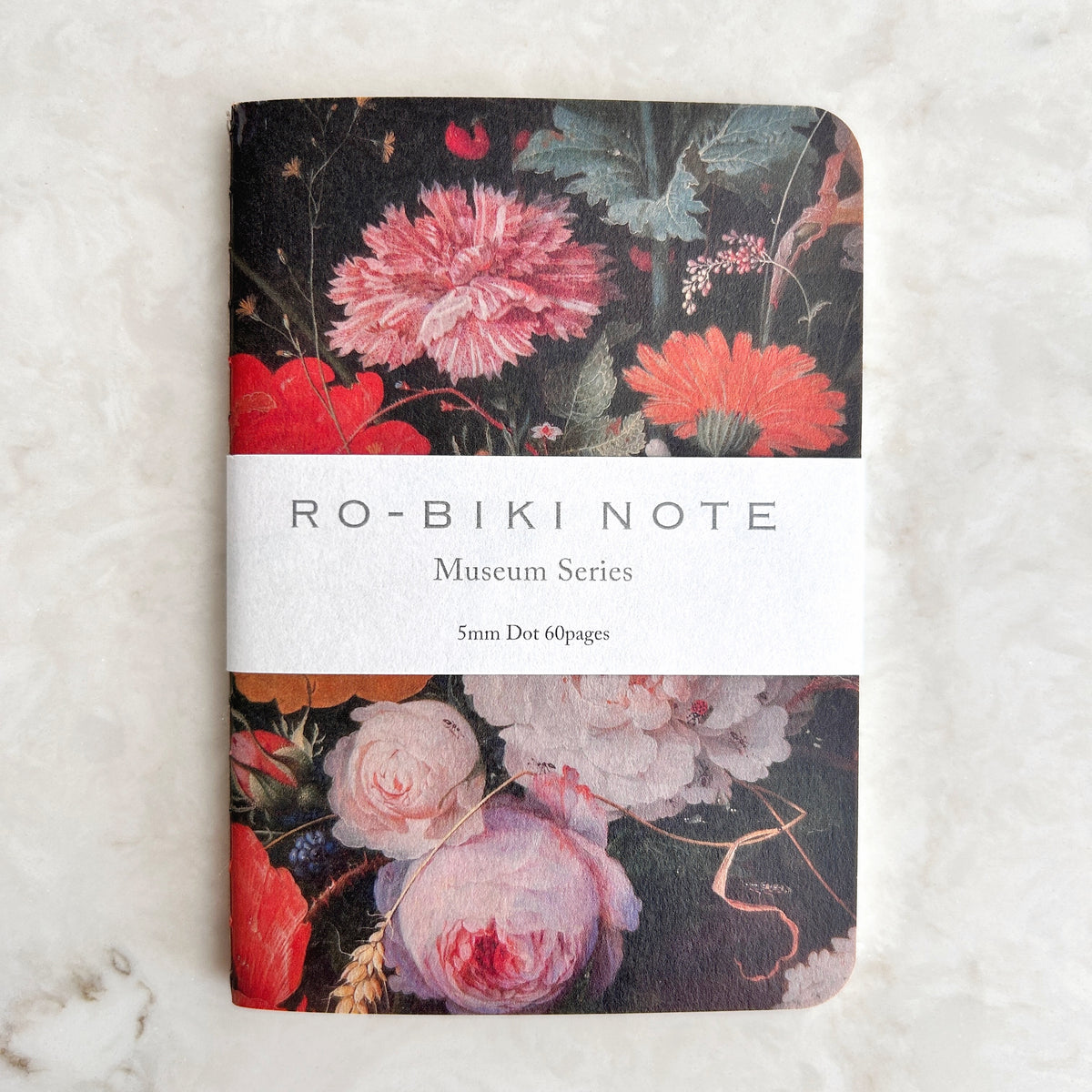 Yamamoto Paper Ro-Biki Notebook Museum Series - Flowers