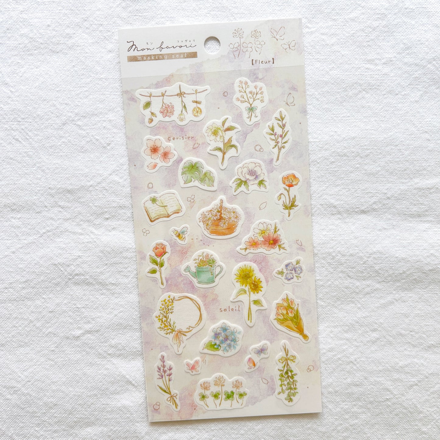 Mon Favorit Washi Stickers - Flower
