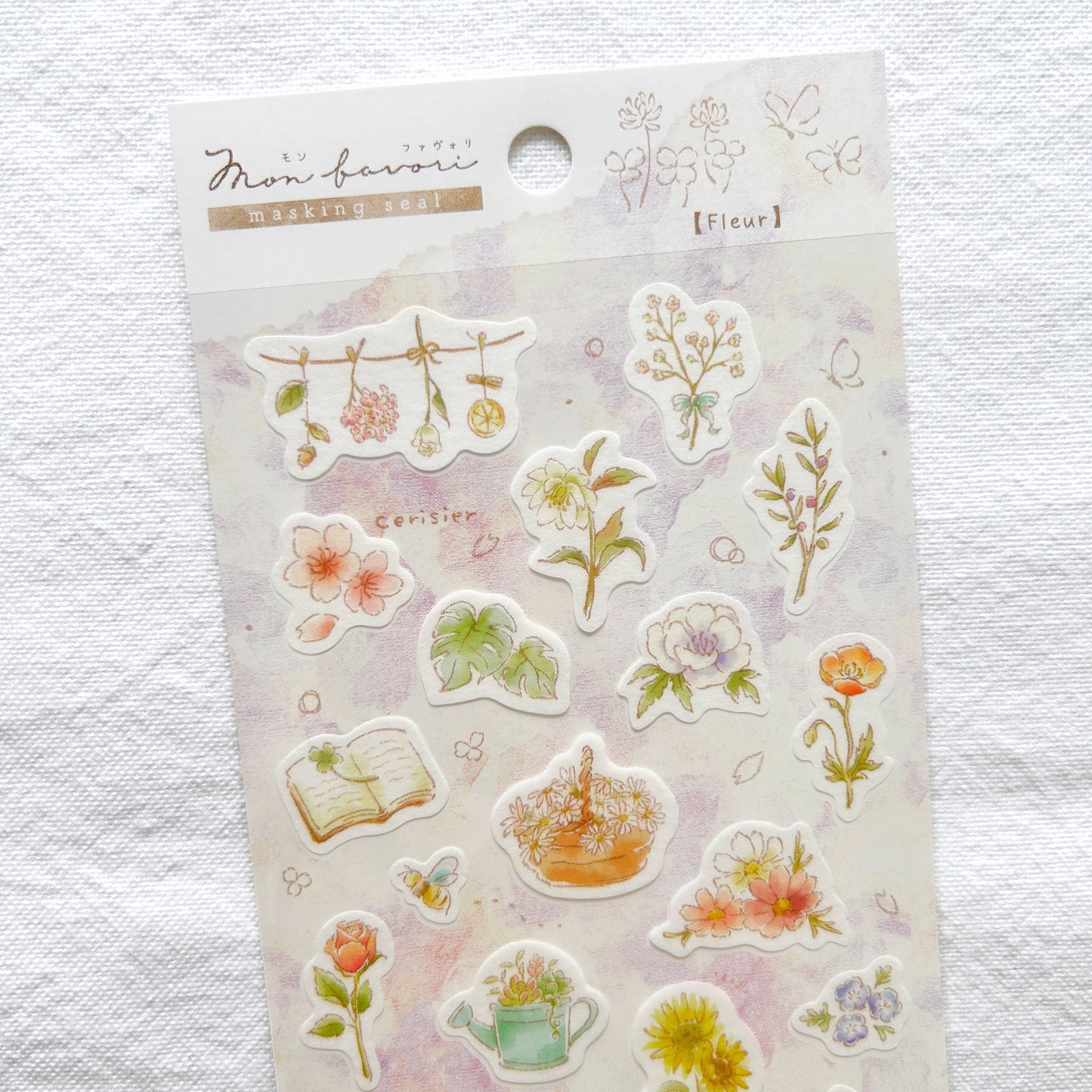 Mon Favorit Washi Stickers - Flower
