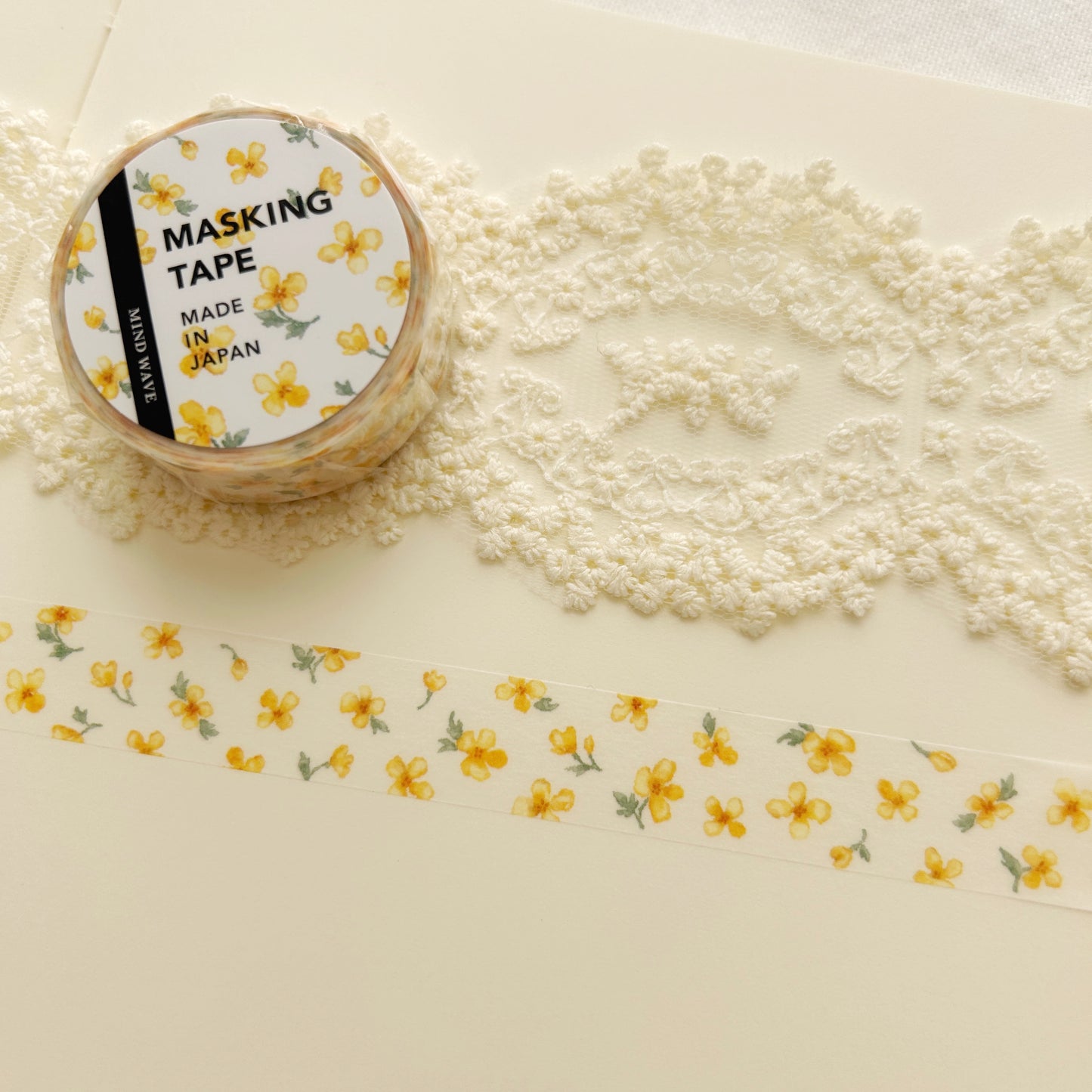 Mind Wave Washi Tape - Flowers Watercolor 3