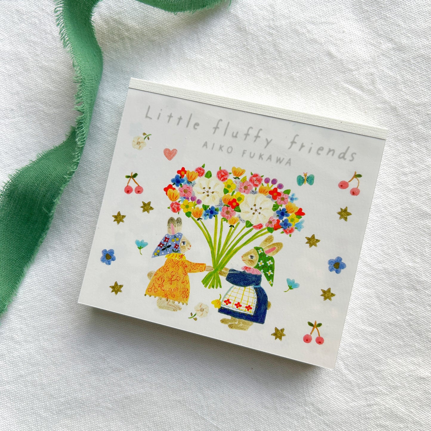 Cozyca - Aiko Fukawa Block Memo Pad Little Fluffy Friends