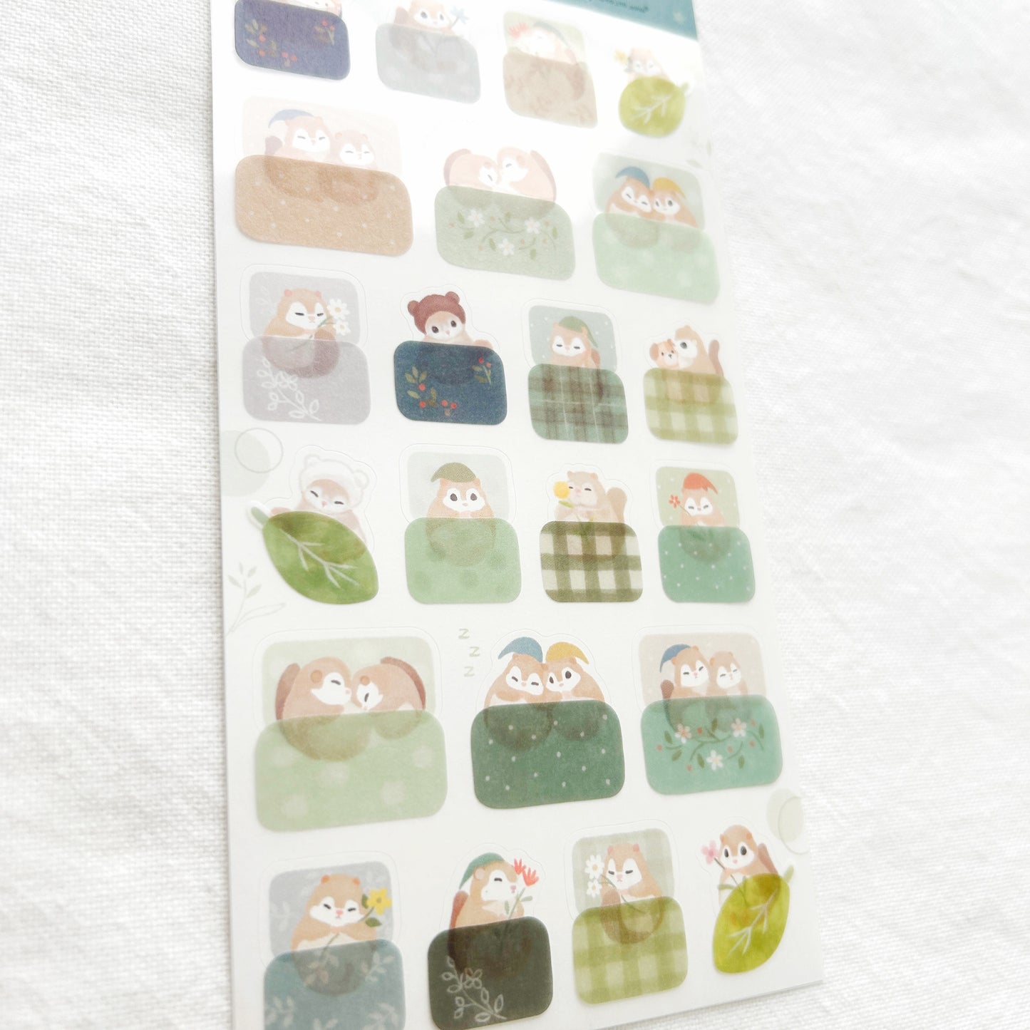 NB Mattari Animals Stickers - Good Night Flying Squirrel