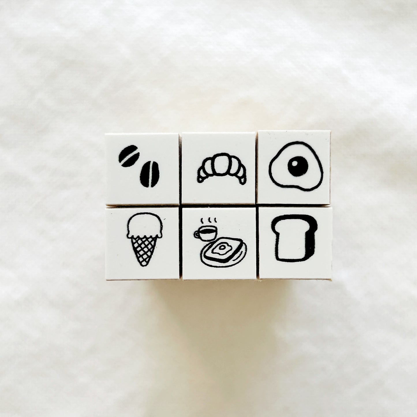 Stamp Marche Icon Rubber Stamps - Foods