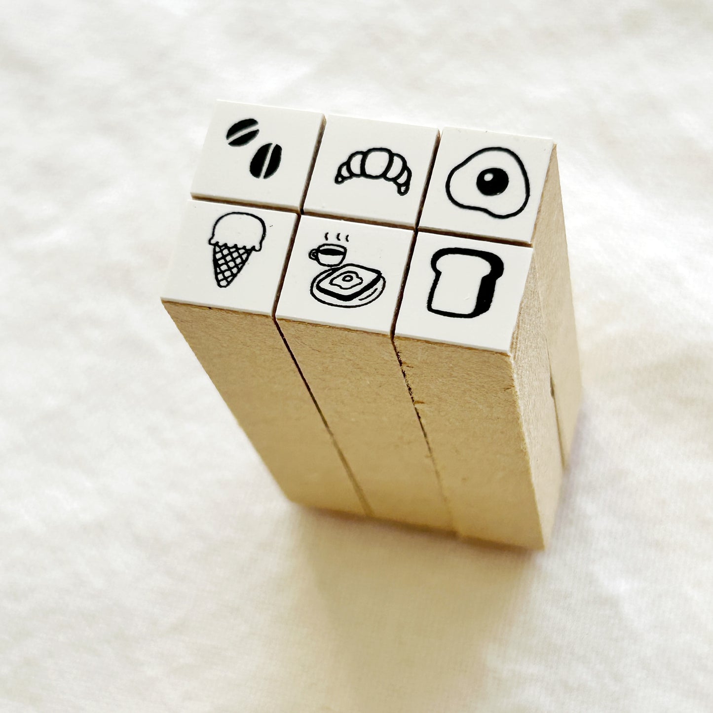 Stamp Marche Icon Rubber Stamps - Foods