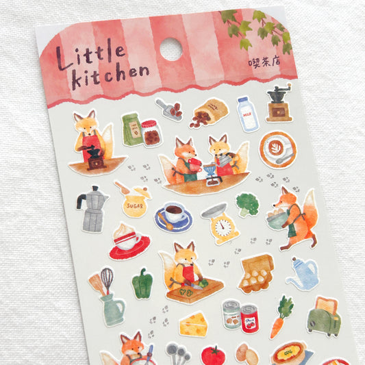 Mind Wave Little Kitchen Sticker - Fox's Coffee Shop