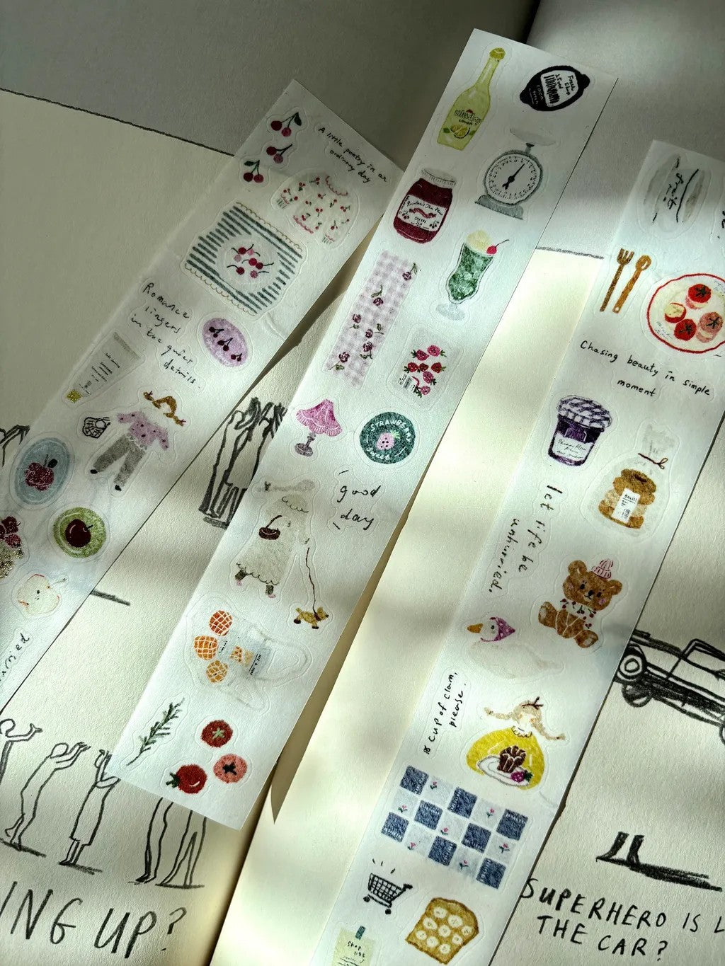 Pion Kiss Cut Washi Tape - Fruit