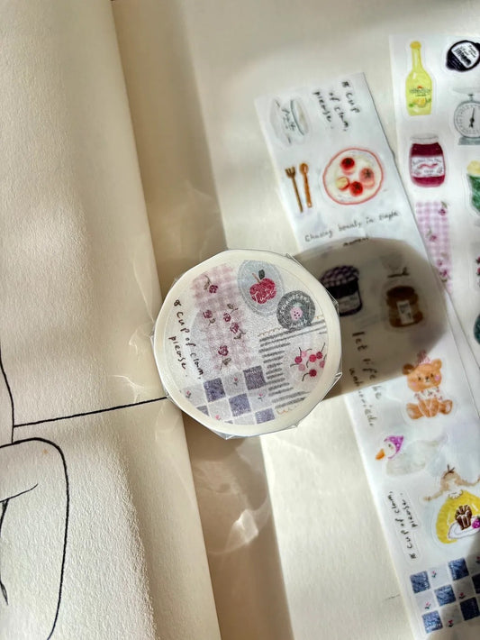 Pion Kiss Cut Washi Tape - Fruit