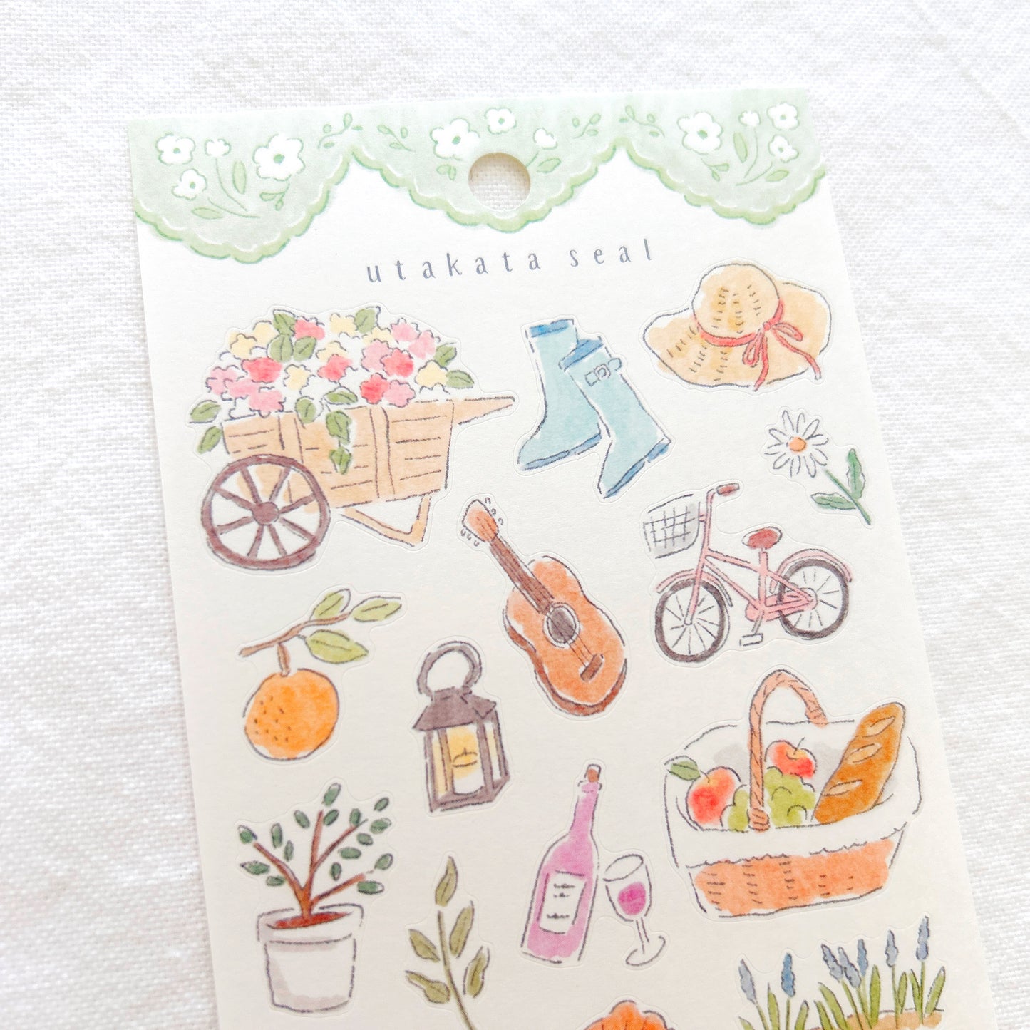 Mind Wave Utakata Stickers - Garden