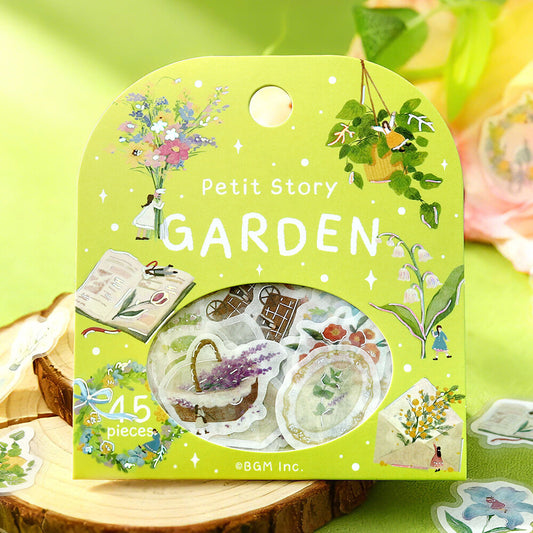 BGM Flake Stickers - Petit Story Gardening