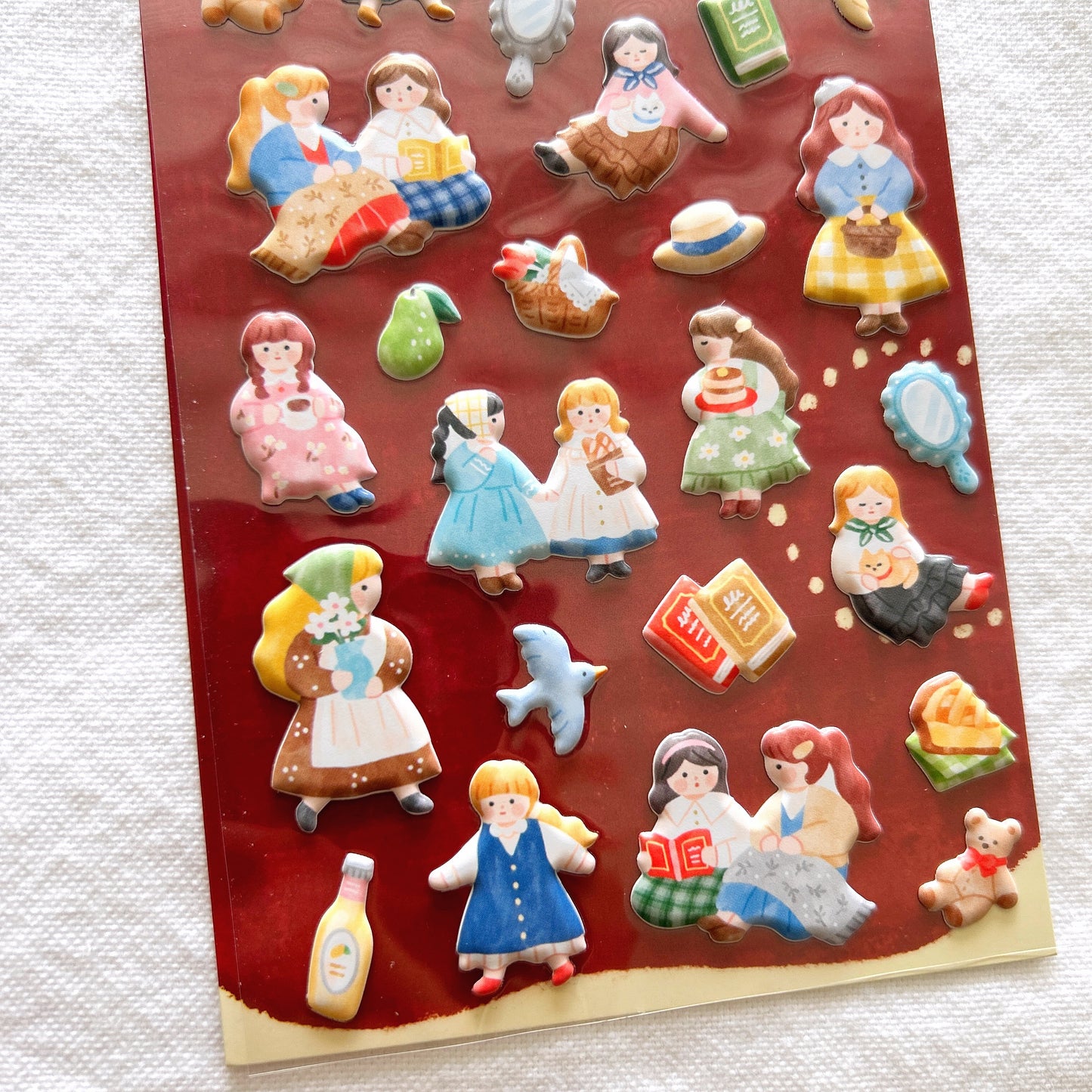 Mind Wave Lilz Puffy Stickers - Girl