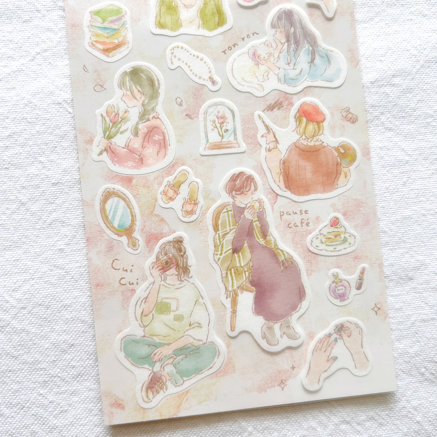 Mon Favorit Washi Stickers - Girl