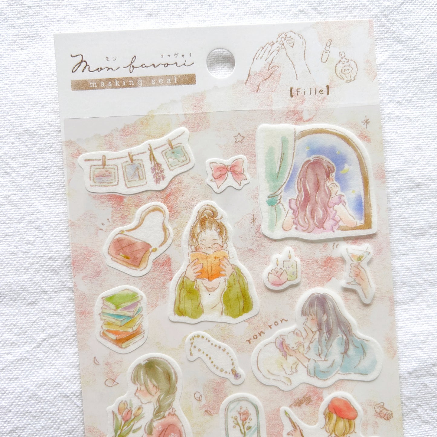 Mon Favorit Washi Stickers - Girl