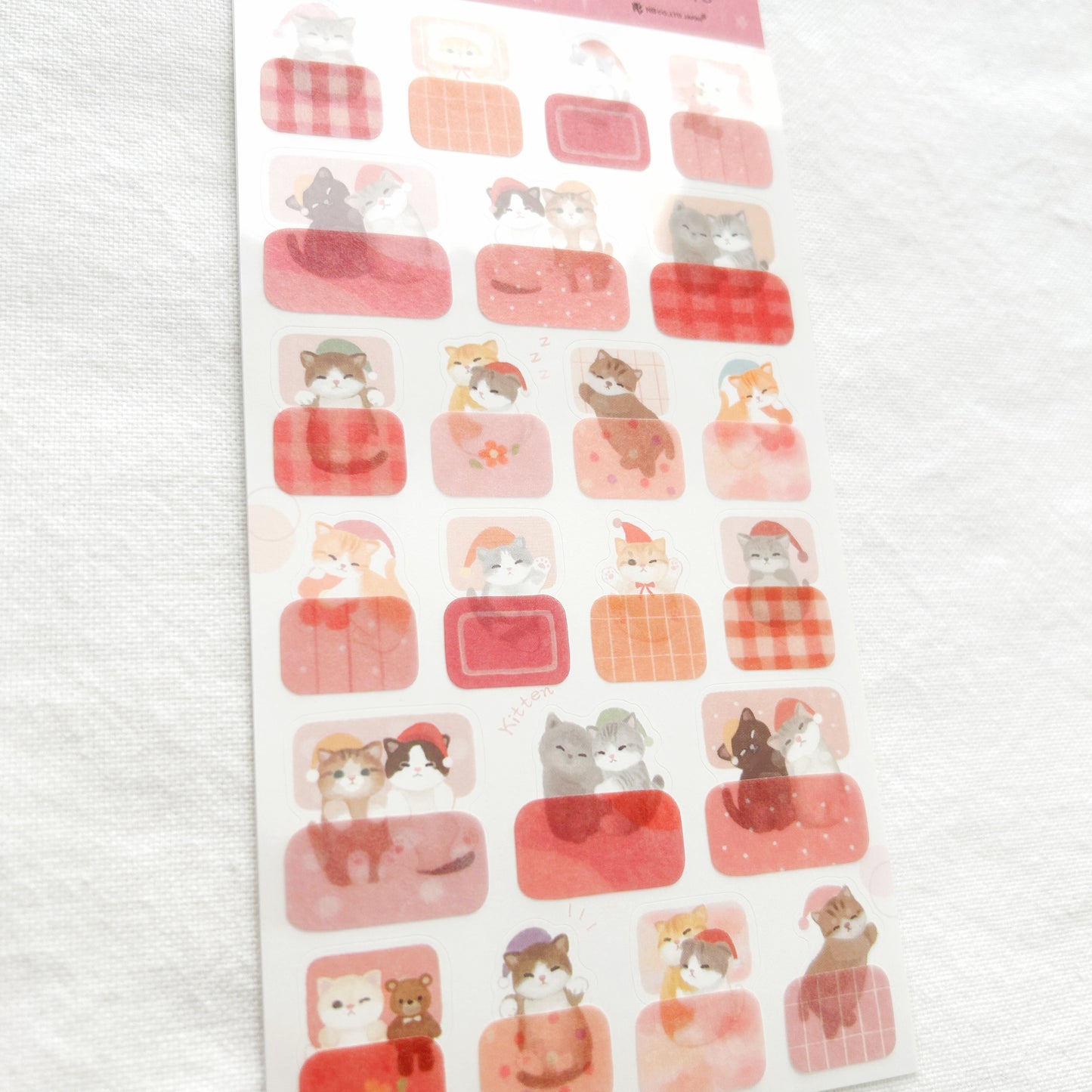 NB Mattari Animals Stickers - Good Night Kitten