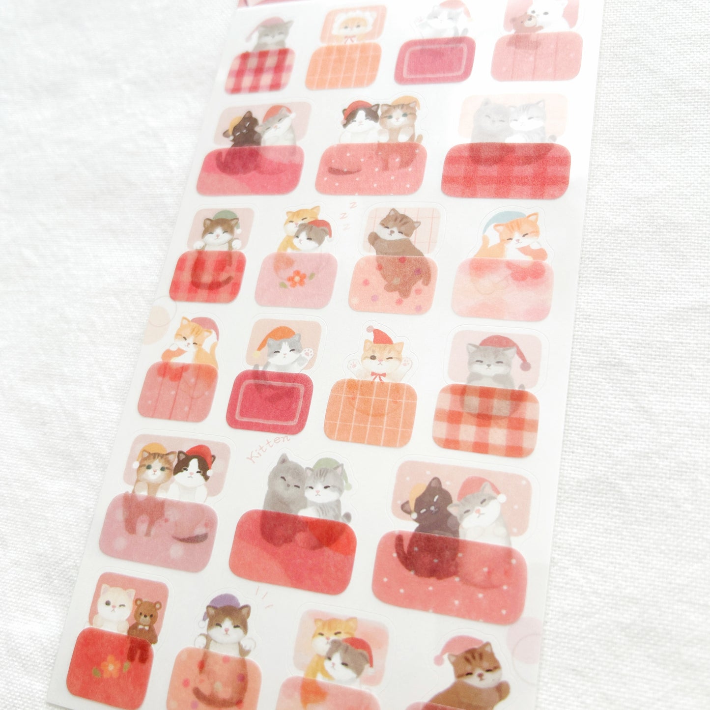 NB Mattari Animals Stickers - Good Night Kitten