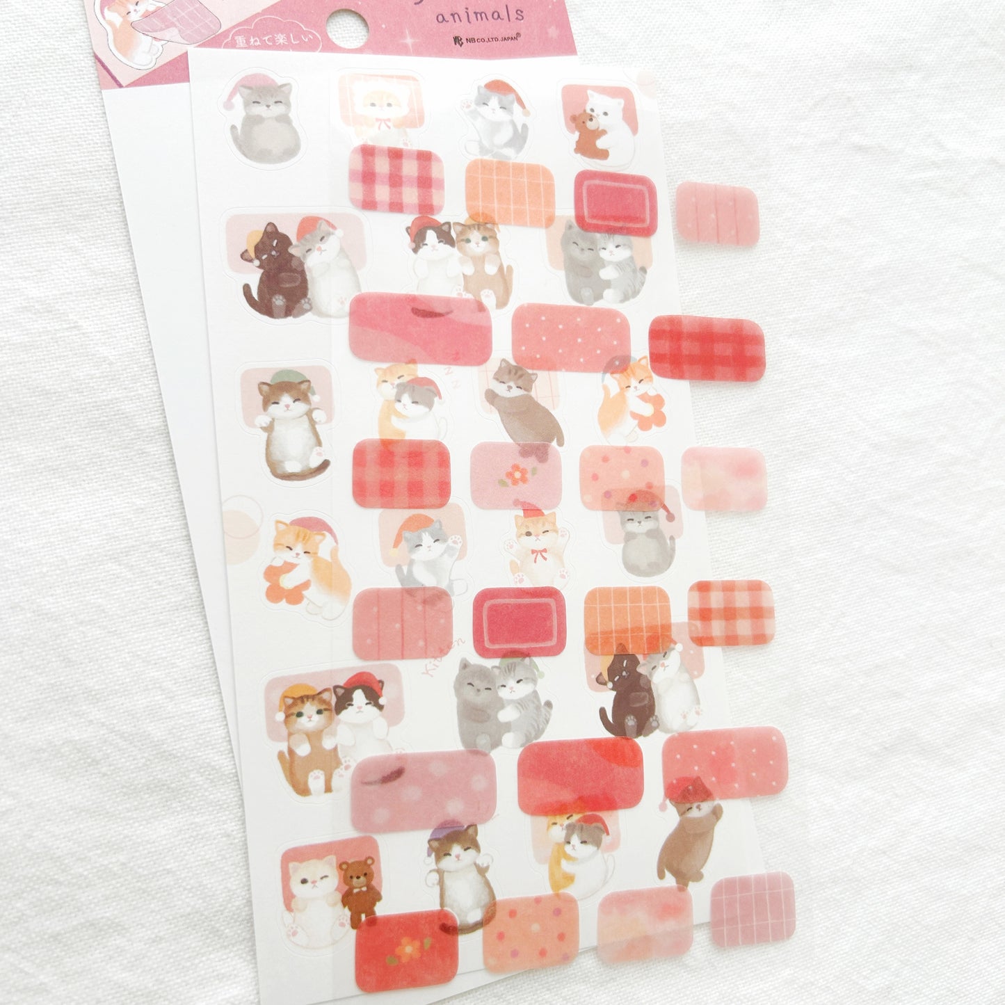 NB Mattari Animals Stickers - Good Night Kitten