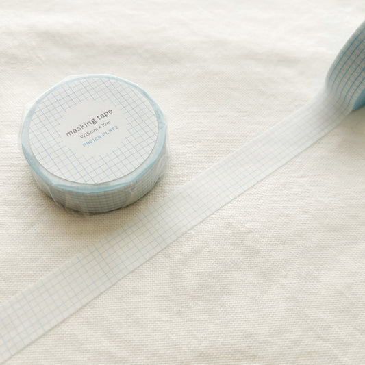 Papier Platz Washi Tape - Square Blue