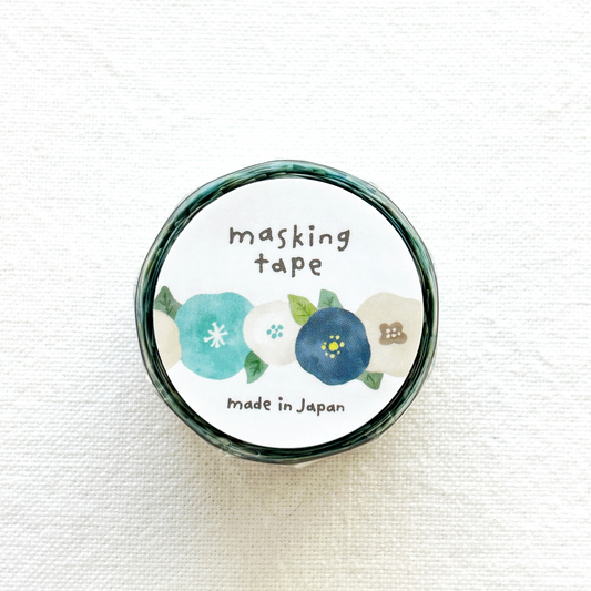 Mind Wave Cozy Washi Tape - Hana Ao.  Perfect for journaling, scrapbooking, bullet journal, and creative craft projects.