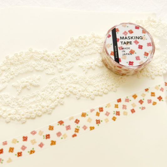 Mind Wave Washi Tape - Hana Red