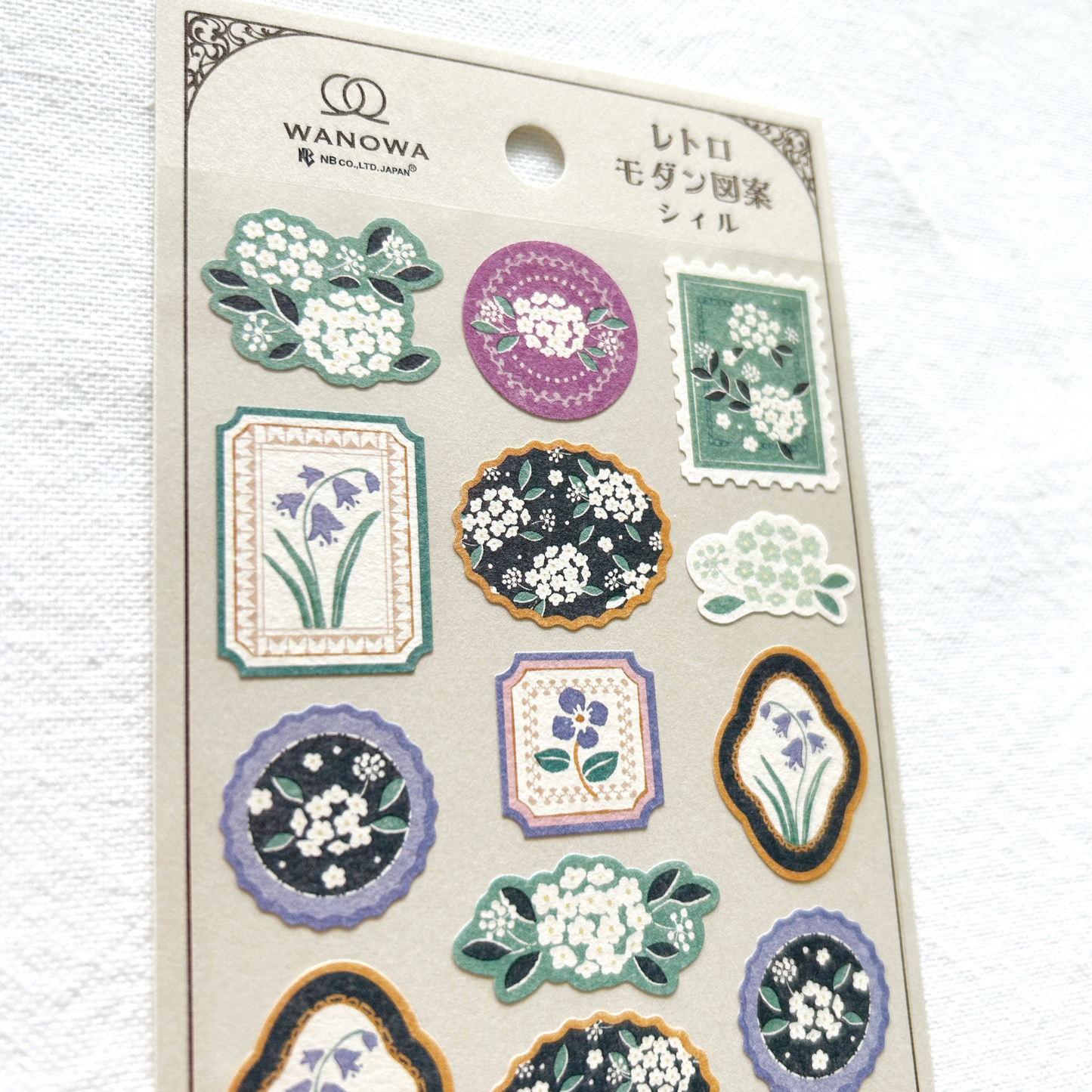 Wanowa Sticker Sheet - Hanamari. Perfect for journaling, scrapbooking, creative craft projects, and bullet journal.