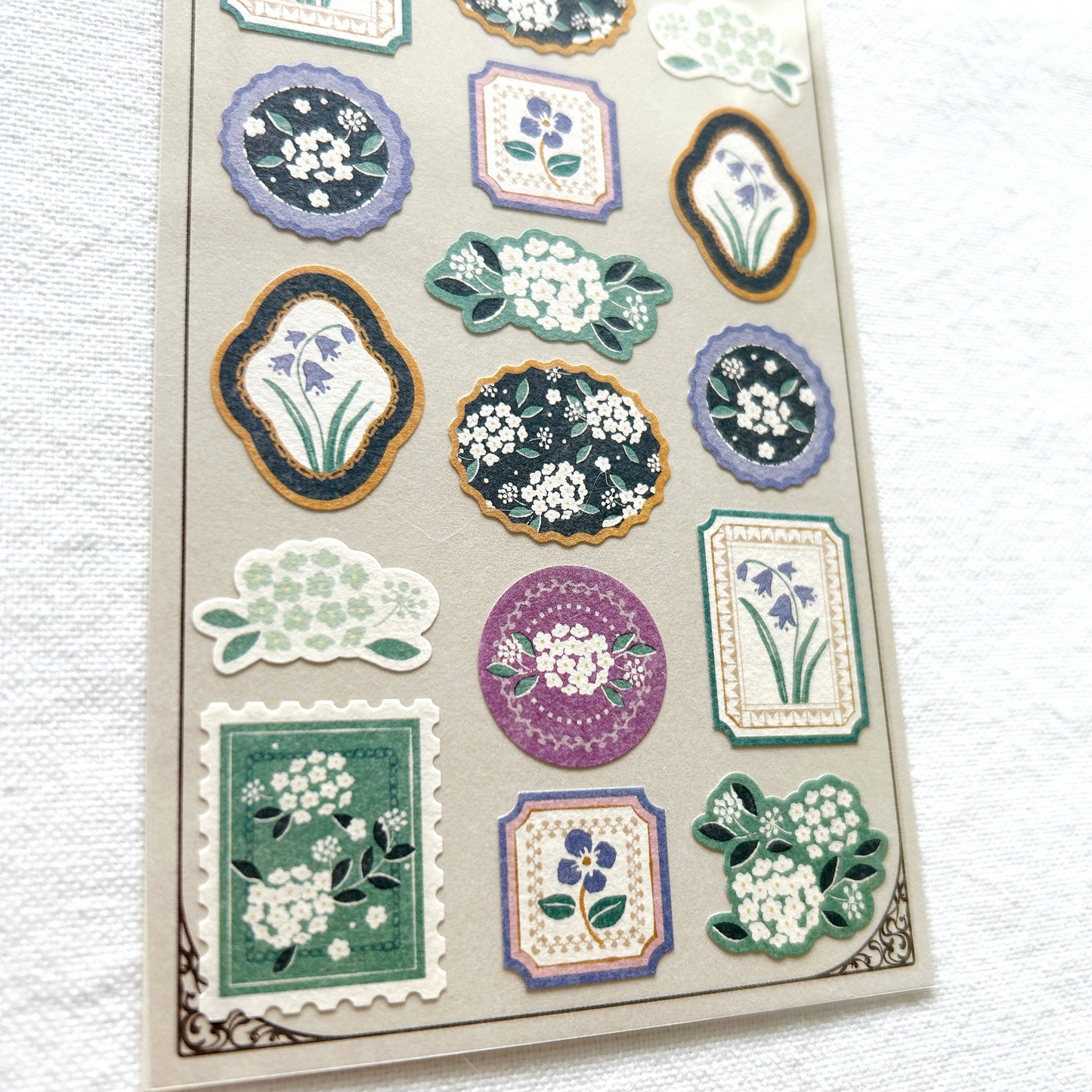 Wanowa Sticker Sheet - Hanamari. Perfect for journaling, scrapbooking, creative craft projects, and bullet journal.