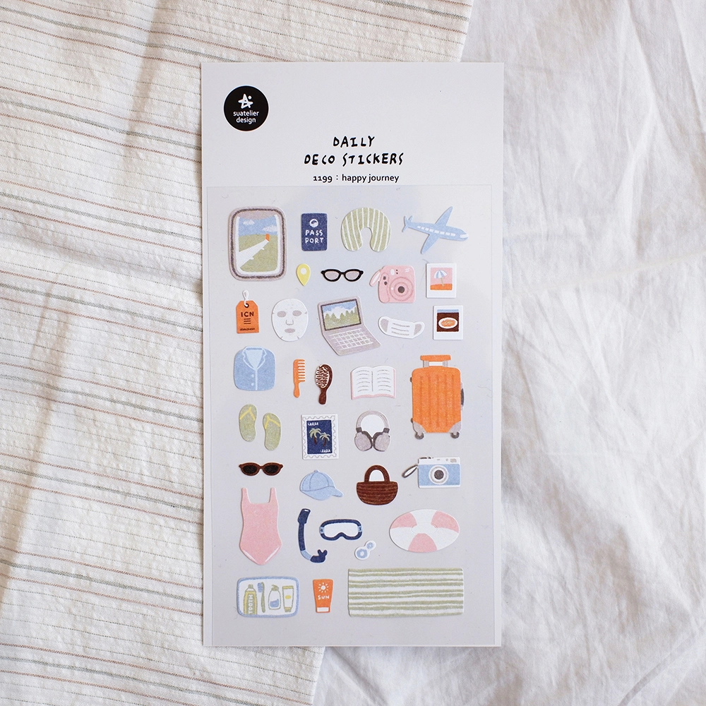 SUATELIER Stickers - Happy Journey (1199)