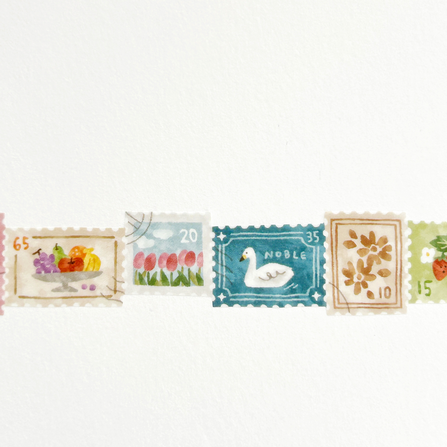 Mind Wave Cozy Washi Tape - Kitte. Perfect for journaling, scrapbooking, or decorating envelopes and packages.