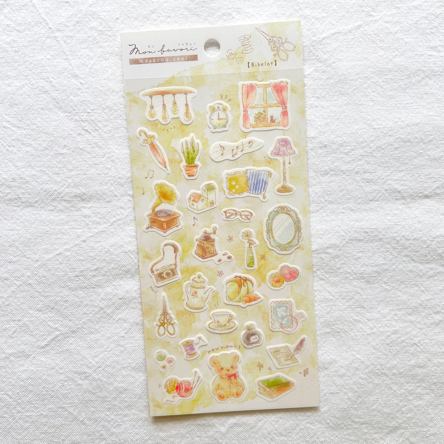 Mon Favorit Washi Stickers - Knicknacks