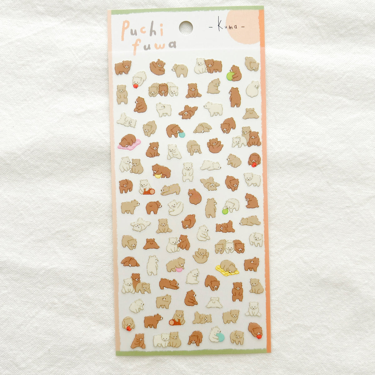 Mind Wave Puchi Fuwa Stickers - Fluffy Kuma – International Notes From ...