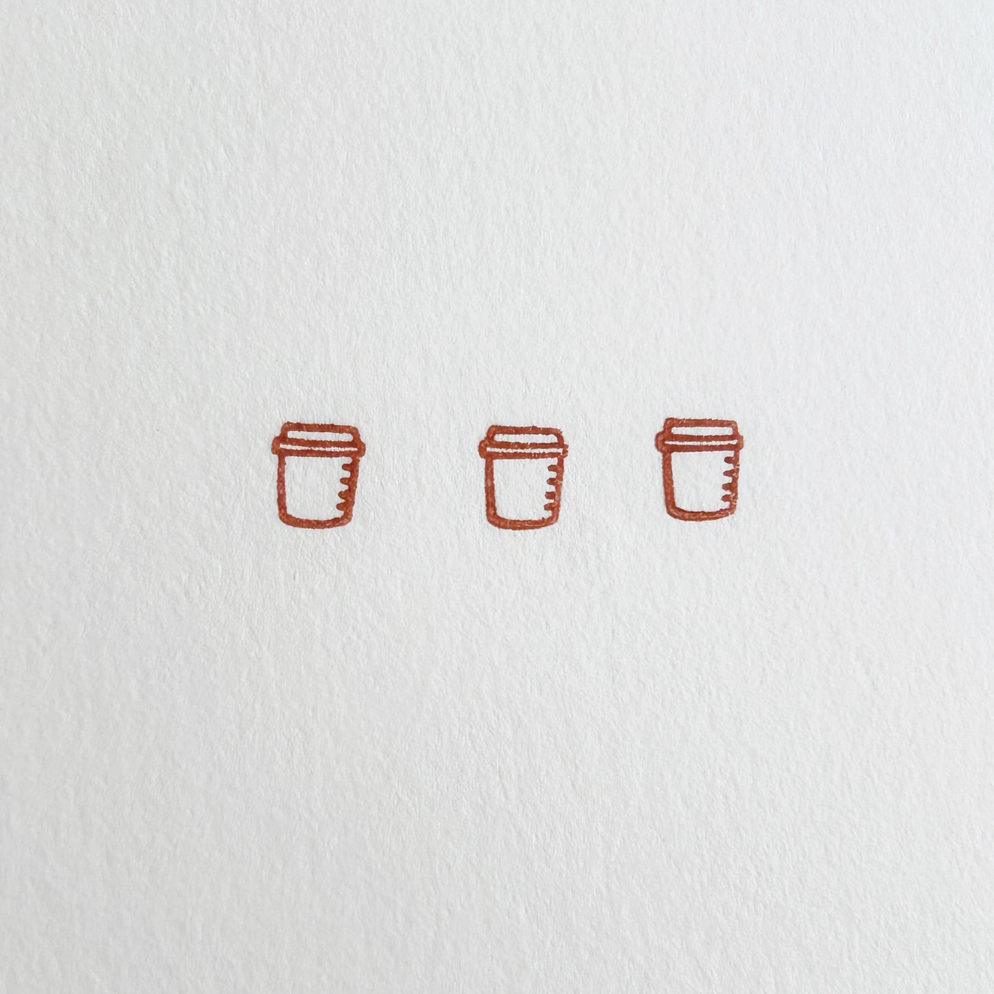 Stamp Marche Icon Rubber Stamps - Beverages
