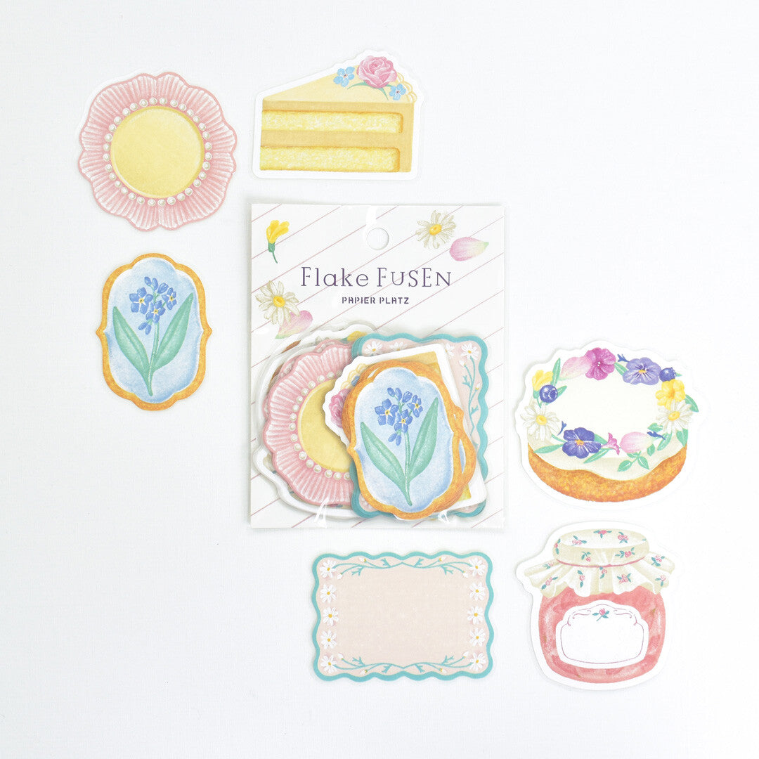 Papier Platz Flake Stickers - Le Jardin