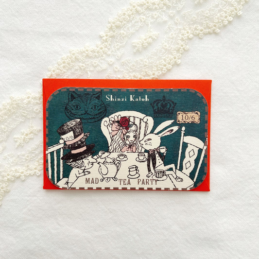Shinzi Katoh Message Card Set - Alice Mad Tea Party
