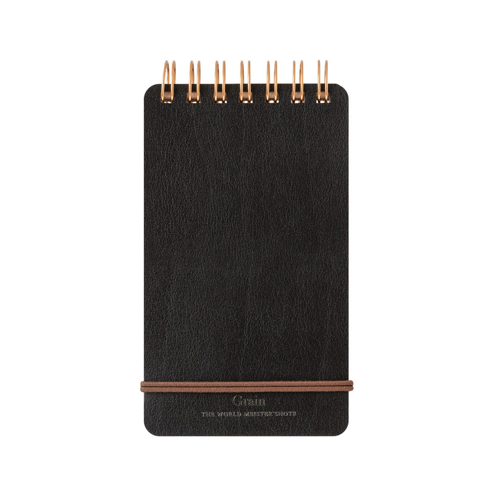 Midori Grain Memo Pad - Black