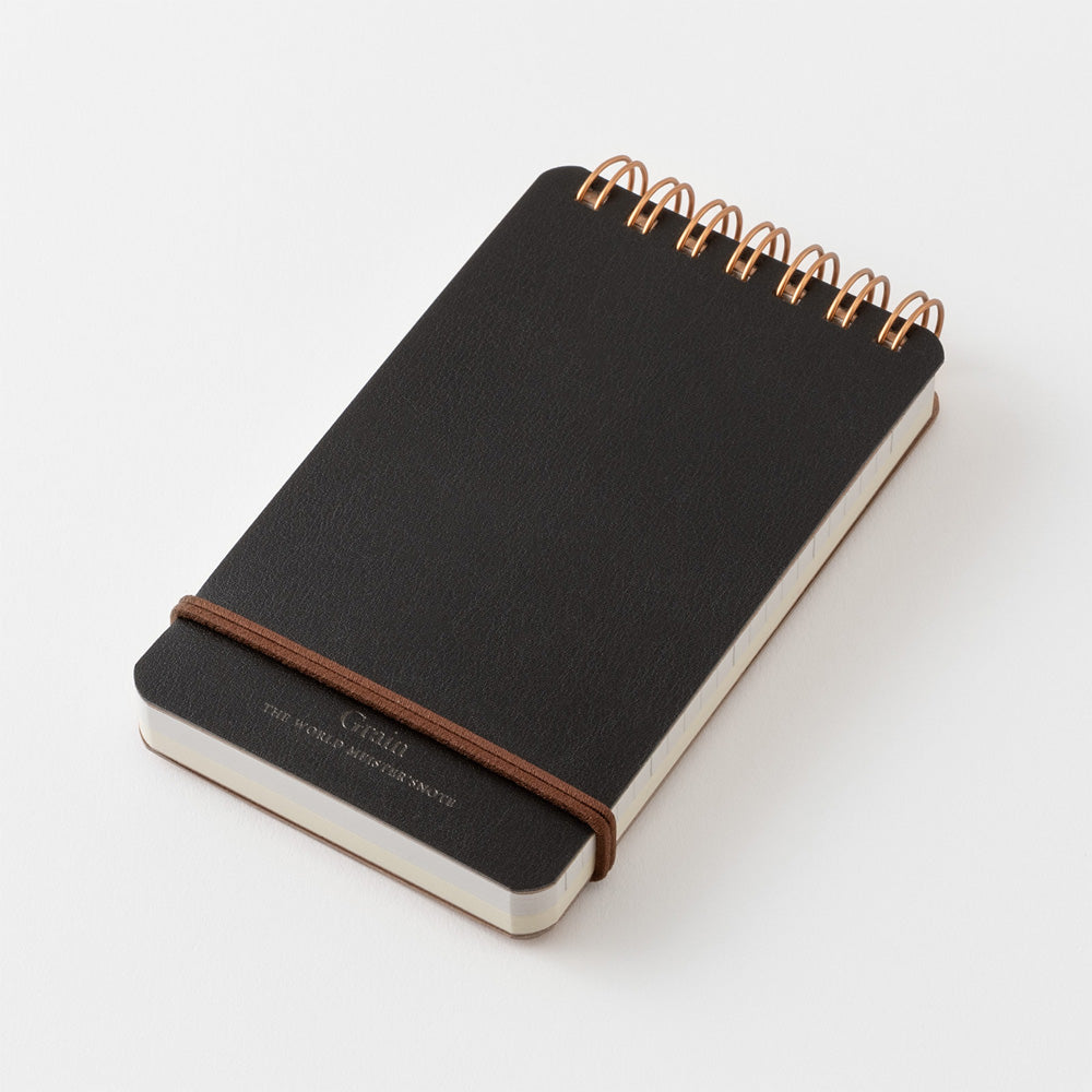 Midori Grain Memo Pad - Black