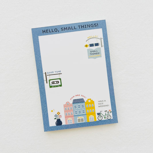 Eric Small Things memo paper, cute mini memo set featuring various designs, perfect for planners, journals, scrapbooking, and DIY crafts.