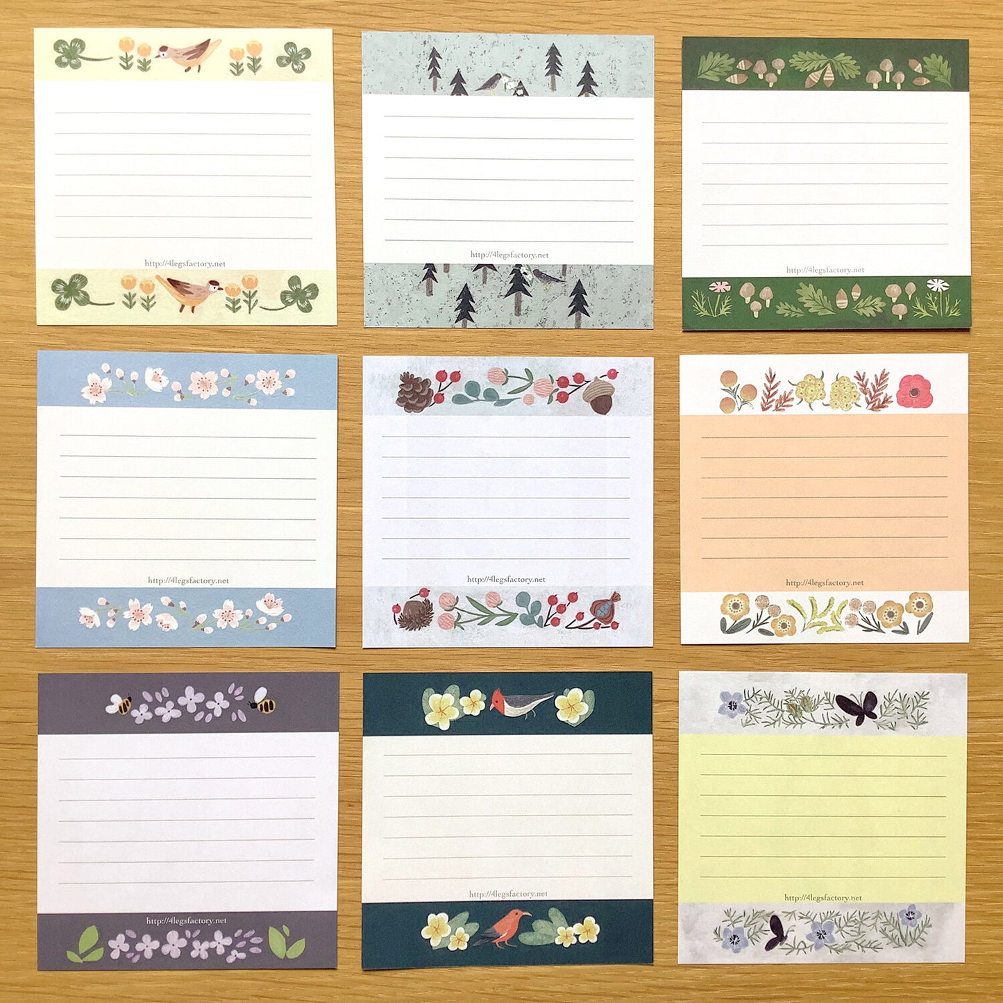 4 Legs Super Deluxe Cat Memo Paper (60 Sheets)