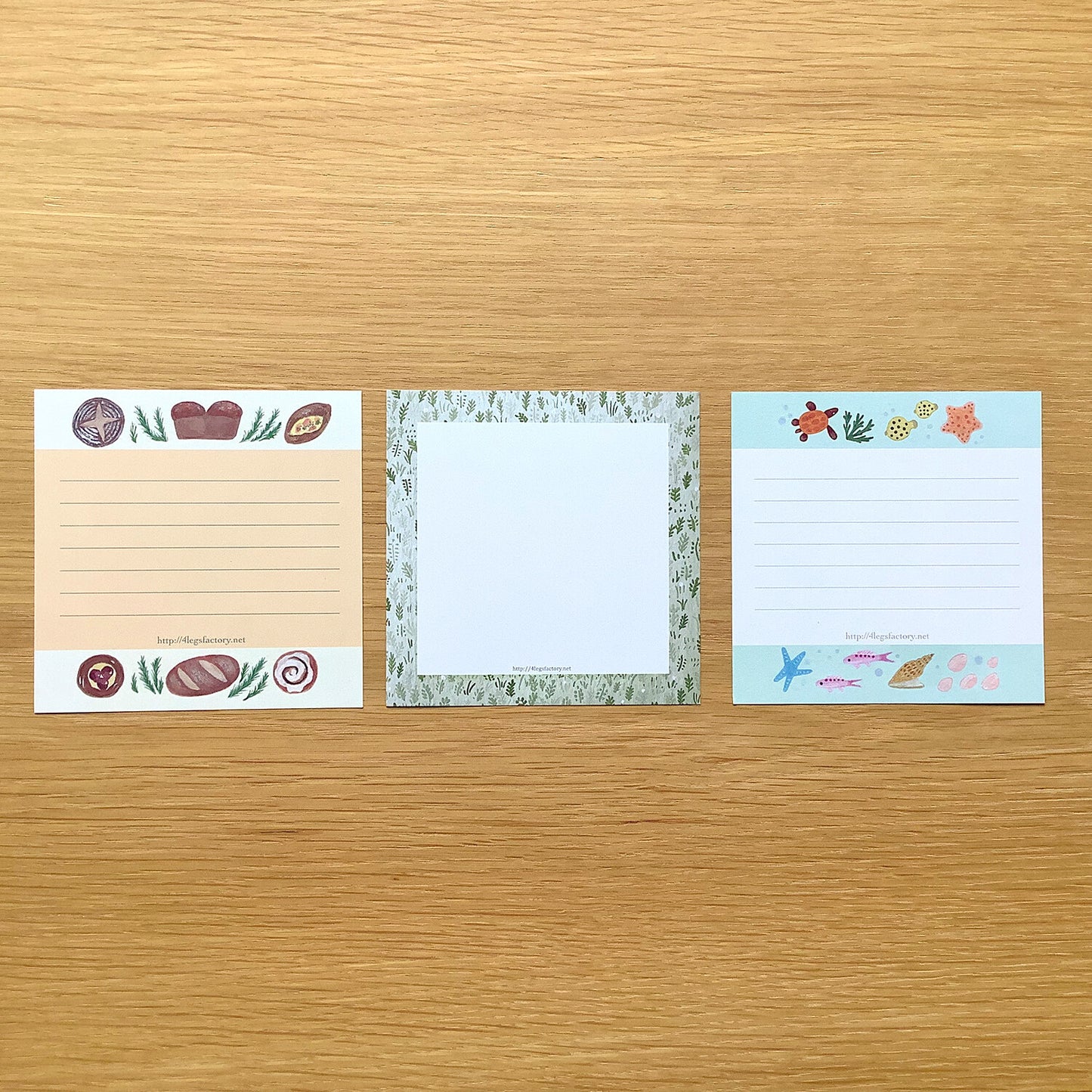 4 Legs Super Deluxe Cat Memo Paper (60 Sheets)