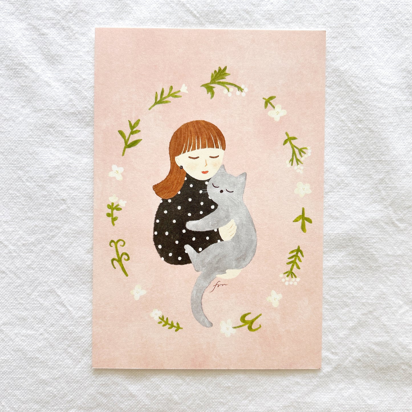 Mariko Fukuoka Postcard Booklet - Meow